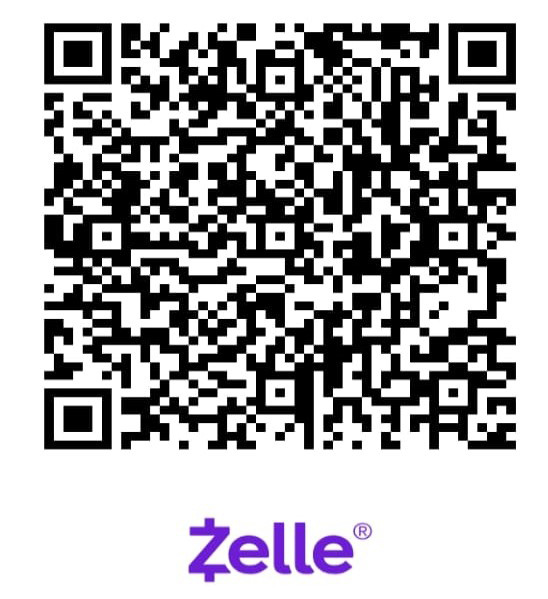 Zelle QR code for Sathi Plus Foundation donation